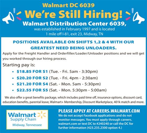 Walmart distribution center 6039 - Apr 26, 2022 · Walmart Walmart Distribution Center 6039 